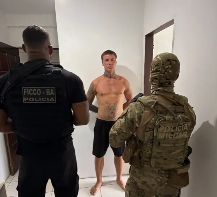 Imagem de Foragido da Rússia condenado à prisão perpétua é capturado em Salvador