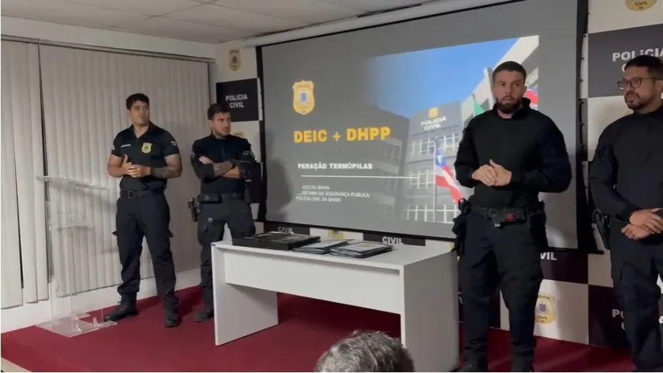 Imagem de Operação Termópilas combate facção criminosa em Salvador