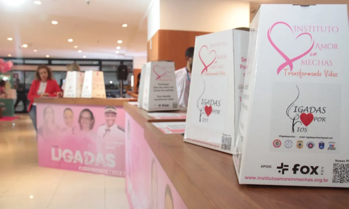 Imagem de Campanha de doação de cabelos acontece no Salvador Shopping